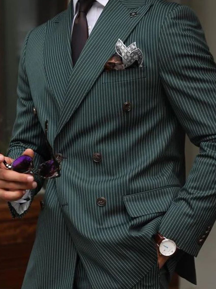 复古回潮，双排扣西装演绎经典风尚